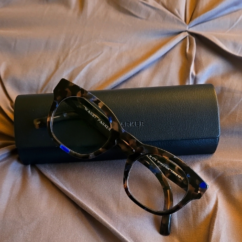 Warby Parker Kimball Readers 1.50 Tortoise Shell Glasses Like New